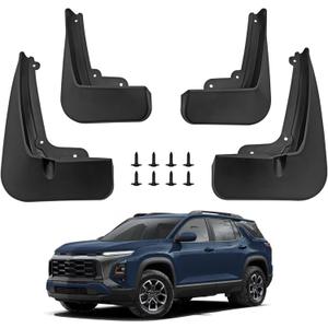 Mud Flaps for Chevy Equinox 2025 Mud Guards Splash Guards Tire Protector Mudguard Accessories Front & Rear 4pcs Set 2025