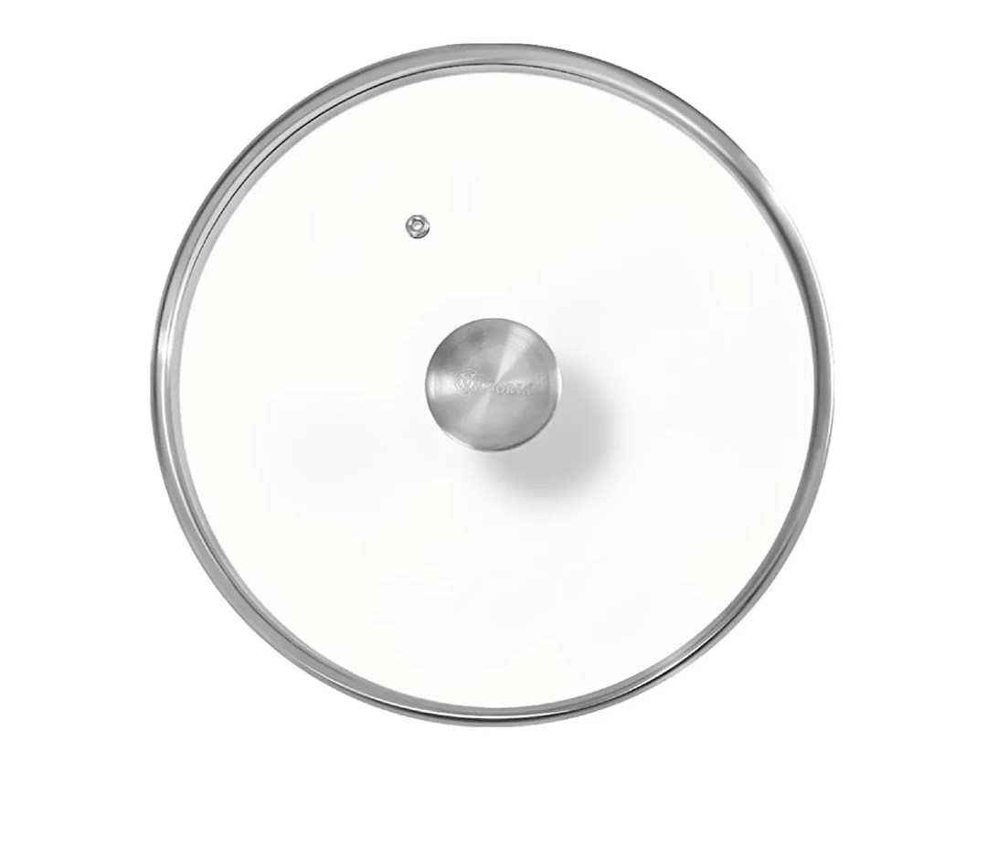 Victoria Round 10-Inch Glass Lid for Cast Iron Skillet or Pan, Custom Made for Only Victoria Brand, Diameter 9.5-Inch