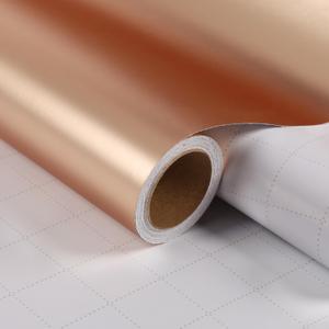 BIOBROWN Christmas Wrapping Paper Jumbo Roll with Trim Ribbon 30 Inch X 40 Feet (100 sq. ft. ttl.) Matte Champagne Design Perfect for Christmas, Party, Xmas, Holiday Gift Wrap