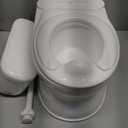 Summer Infant by Ingenuity My Size Potty Pro in White, Toddler Potty Training Toilet, Lifelike Flushing Sound, for Ages 18 Months+, Up to 50 Pounds