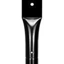 Parking Sign Post 48" Heavy Duty Sign Stand Cast Iron Sign Base, Movable Parking Sign Stand for Hanging Signs (Black-15Lbs-1Pack)