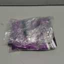 Women's Satin Silky Lace Trim Split Mini Skirt Slit Hem High Waist A-Line Short Skirt Solid Slit Skirts for Women Size M, Violet