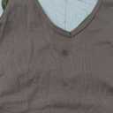 Sexy Crop Tops for Women Deep V Neck Back Cutout Sleeveless Plunge Racerback Tank Cropped Top (Small)