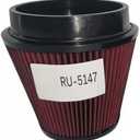 High-Flow Universal Air Filter RU5147 RU-5147 Flange Inside Diameter 5"