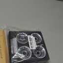 1.9 Beadlock Wheels, Aluminum Alloy Adjustable Negative Offset Rims for 1/10 RC Crawlers SCX10 TRX4 TRX6 VS4-10 GEN7 GEN8 RC4WD D90 Upgrade Parts, 4PCS (Space Grey)