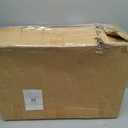 Clear Acrylic Dog Playpen with Door | 35x35x25 Inch Adjustable Pet Playpen | Instant Setup Indoor Dog Pen for Small/Medium Dogs | Hexagon, Octagon Configurations (Black, 8)