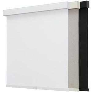 Joydeco Blackout Roller Shades for Indoor Windows, 37" W x 75" H, White | Smooth Cordless Operation, Sleek Modern Design, Easy Installation, 100% Blackout Fabric, Thermal Insulation, UV Protection