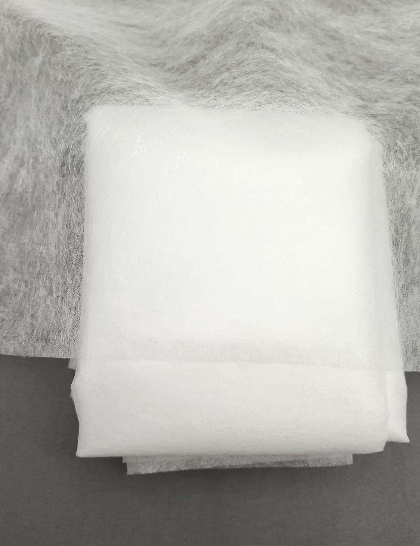 Double Sided Iron-On Fusible Web Hem Tape - Heavy Duty Fabric Adhesive, 59 Inch Wide x 1 Yard, White for Permanent Hemming, Sewing, Crafts & DIY Projects 