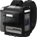 Ultralight 360 Ventilated Backpack for Inogen One G5/Rove 6/OxyGo Next - 2025 Upgraded Oxygen Concentrator Backpack, Durable 1680D Fabric, Padded Straps, Trolley Sleeve & Waist Strap