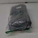 Large Laundry Hamper 16"x13"x22" - Tall Woven Laundry Basket, Cotton Rope Dirty Clothes Hamper, Baby Kids Nursery Wicker Laundry Basket, Bedroom Aesthetic, Soft Laundry Bin, Black Hamper, 75L