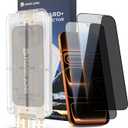 MAGIC JOHN 3rd Gen iPhone 17 Pro Max Privacy Screen Protector 6.9 Inch 2 Pack
