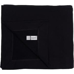 Gildan Heavy Blend Fleece Blanket, Style G18900, Black, 50" x 60", Black
