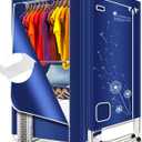 Clothes Dryer, 1600W-110V Portable Clothes Dryer, 67Inch-3 Tier Foldable Clothes Dryers Rack, Energy Saving Portable Dryer for Apartment, Indoor, Travel, RV