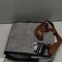 LOKASS Leak-proof Lunch Box for Women Insulated Lunch Cooler Bag Thermal Lunch Tote with Removable Shoulder Strap for Men Adults Large Picnic Bag for Office Work Outdoor, Grey