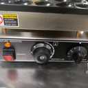 110V US Commercial 25PCS Mini Pancake Maker,950W Mini Dutch Pancake Maker,Non-stick,Dutch Poffertjes Grill,Stainless Steel,Breakfast,Snacks,Desserts