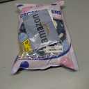 Dusty Blue Balloon Arch Kit 132Pcs Dusty Blue and White Balloon Arch Garland Kit Include Dusty Blue White Pastel Blue Clear Balloons for Birthday Wedding Baby Shower Bridal Party Decorations