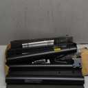 Perlegear Rolling TV Stand, Mobile TV Stand on Wheels for 13-50 inch TVs with Height Adjustment & 30 Tilt, Portable TV Cart with Wheels Holds 44lbs, Max VESA 200x200mm for Living Room, Bedroom