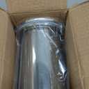 RXLIFE Time Capsule, 10.2in Waterproof Time Capsule Container, 304 Stainless Steel Underground Capsule Storage Container with Spanner Gloves for 1st Birthday Wedding Graduation Gift