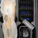 Transformers Hair Clippers for Men, 8500 RPM Professional Cordless Trimmer, Cr13 Stainless No-Snag Blade, 2000mAh LED Display, 5-Level Adjustable & 4 Combs for Home Haircut & Beard Grooming (Yellow)