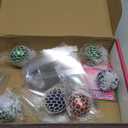 4E's Novelty 6 Pack Valentine Squeeze Balls with Valentine's Day Cards & Bags - Squishy Ball Fidget Toys for Valentine's Classroom Exchange Gifts Bulk for Kids Boys Girls, Party Favors