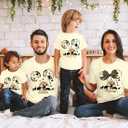 Family Matching Shirt 2026 Magical Family Vacation Matching Outfit Mom Dad Mini Graphic Tees Tops Cruise Trip Clothes (Yellow, XXL)