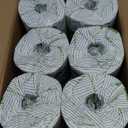 bamboo toilet paper 12 Double Rolls & 360 Sheets Per Roll Sustainable Toilet Tissue 3-Ply toilet paper bulk Septic Safe Plastic Free