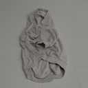 Organic Cotton Velour Dog Hoodie Pet Coat for Small, Medium and Large Dogs, Light Gray Heather, Small