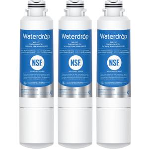 Waterdrop DA29-00020B Refrigerator Water Filter, Replacement for Samsung HAF-CIN/EXP, DA29-00020A/B, DA29-00020B-1, RF263BEAESR, RF28HMEDBSR, RF263TEAESG, RF4287HARS, 3 Filters