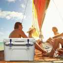 Replacement Lid Latches (2 Pack) Compatible with All Yeti,RTIC, Other Related Hard Coolers,Made of Premium Hard Durable Rubber, Easy to Install (NavyBlue)