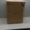 IRIS USA Dog Food Storage Container, 2 Pack, Up to 30 lbs Each, Airtight Seal for Freshness, Wheels for Rolling, Easy One Hand Opening, Made in USA, BPA Free, Clear/Black