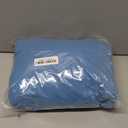 CGK Unlimited Duvet Cover Queen Size Set - Extra Soft Queen Size Duvet Cover 90 x 90 with 2 Pillow Shams - Hotel Quality w/Zipper Closures & Ties - Bedding and Bed Linens Set (Denim Blue)