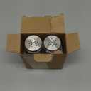 Glass Salt and Pepper Shakers Set Large,DWTS DANWEITESI Farmhouse Salt and Pepper Shakers Cute with Stainless Steel Lid-Large Spice Jars,Clear to Know When to Fill,Cute Farmhouse Kitchen