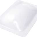 XMK 18" x 26" RV Skylight Replacement, Camper RV Skylight Cover Outer Dome Fit 14" x 22" Shower Roof Openings for Camper Food Truck Motorhome Travel Trailer, Replace# SL1422W (14"x22", White)