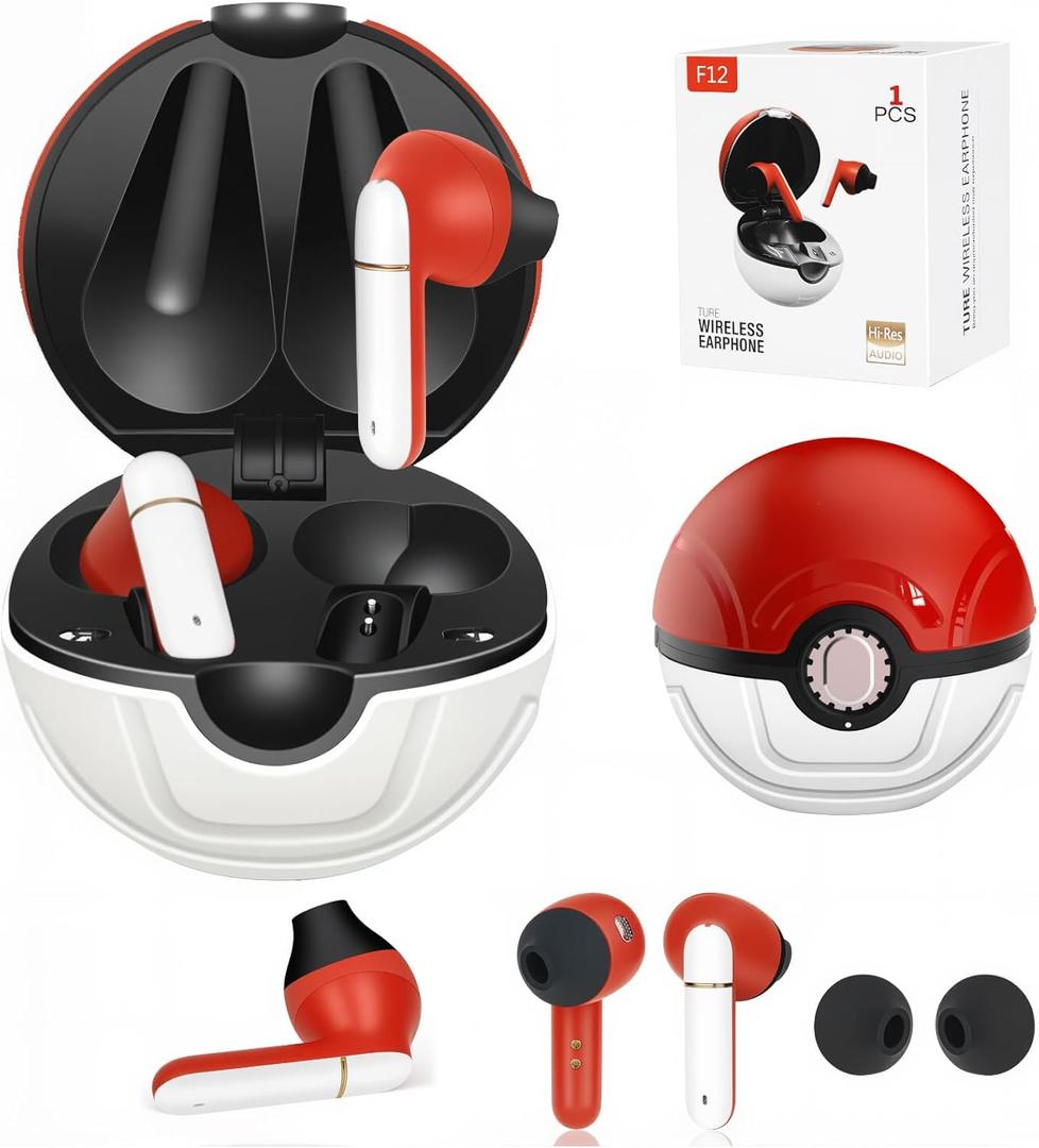 Wireless Earbuds for Kids,Comfortable Wireless Earphones Fit Ergonomic Design Ball Shape Ear Buds with Mic for Android iOS Cell Phone Computer Laptop