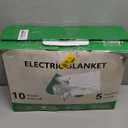 Electric Blanket Full Size Heated Blanket 72''X84'', Purple Heating Blanket Ultra Warm Flannel Electric Heating Blanket with 5 Heat Settings & 10 Hours Auto-Off, Ideal for Grandma Gifts(Lavender)