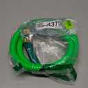 Lead-in Short Garden hose 5/8Inch6Foot, Reel Guide, Water Connector, Inlet Hose, Outdoor Suitable for Lawn Hose.(6ft)