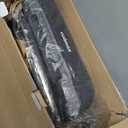 CUSIMAX Electric Indoor Grill, 1500W Smokeless Korean BBQ Grill with Smart LED Display & Tempered Glass Lid, Removable Non-stick Plate, Turbo Smoke Extractor, Black