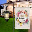 Ottsuls Garden Flag Stand, Heavy Duty Flag Pole Holder with Shepherd Hook for Yard Decoration, 60 INCH Sturdy Yard Flag Post Stake Outdoor Garden Flag Holder for 28''x40'' Flags (Without Flag)