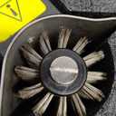 YIGUCordless Electric BBQ Grill Cleaner  Rechargeable Electric BBQ Brush, 1500 RPM, 100-minute runtime, Comes with 1 Removable Replacement Brush Head, Suitable for Outdoor BBQ Grills.