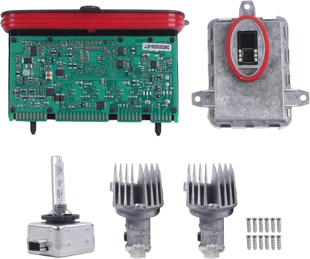 63117440877 HID Ballast Headlight Control Module, Compatible with 5 Series 528i 535i 550i 535d 2014-2016, Automotive Xenon Ballast Bulb Adaptive Module Replaces Part 63117318327