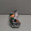 PHOEPET Reflective Dog Harness Large Breed Adjustable No Pull Vest with with Handle 2 Metal Rings 3 Buckles [Easy to Put on & Take Off](L, Orange)