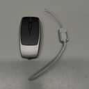 Mini Bluetooth Wireless Mouse with TF Card Reader, Rechargeable, Silent Click, Portable for Laptop, PC, Travel, Office & Home Use (Grey)