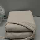 SONORO KATE 100% French Pure Linen Sheets, Breathable and Durable Linen King Size Sheets, Anti-Tear Linen Bed Sheets, Machine Washable, 16 Inch Deep Pocket - 4 Piece (Natural Linen, King)