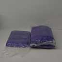 Love's cabin King Size Comforter Set Purple, 7 Pieces King Bed in a Bag, All Season Bedding Sets with 1 Comforter, 1 Flat Sheet, 1 Fitted Sheet, 2 Pillowcase and 2 Pillow Sham