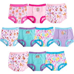 Paw Patrol Girls' Toddler Potty Training Pants with Chase, Skye & More with Success Chart & Stickers Size 18, 2t, 3t, 4t (10-pack)