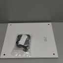 Under Desk Printer Stand with 4 Wheels & Rolling Cart Design - Heavy-Duty Movable Organizer for Printer, Copier, CPU Under Desk | Space-Saving Office Shelf (34 * 29 * 6.6 White)