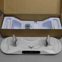 Lampelc Charging Dock for Meta Quest 3, Auto-Clamping Fast Charging Station VR Charger Stand for Headset Controllers Accessories, with 2 Rechargeable Batteries, LED Display