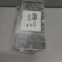 3 x 201pcs Locknuts Assortment Kit,M3 M4 M5 M6 M8 M10 M12 Metric Nylon Insert Lock Nuts Set,304 Stainless Steel Lock Nuts