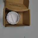 uxcell PVC Sewer Backflow Preventer, Anti-Odor Core for 75mm/3inch OD Horizontal Tube in Sewage Tanks, White