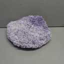OLANLY Soft Microfiber Bathroom Toilet Lid Cover, Machine Washable Covers, 17.5x15, Stays in Place Rubber Backing, Fits Most Round, Elongated and Oblong Lids, Accessories Decor, Violet